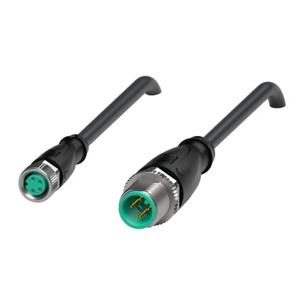 Pepperl+Fuchs V31-GM-BK0,6M-PVC-U-V1-G (240797-100005) Jungiamasis kabelis Pepperl+Fuchs V31-GM-BK0,6M-PVC-U-V1-G (240797-100005) Jungiamasis kabelis