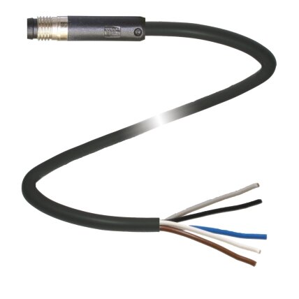 Pepperl+Fuchs V311S-GR-BK1M-PUR-U (70127484-100003) Kabelis su užspaudžiama M8 jungtimi, be LED ir ekranavimo Pepperl+Fuchs V311S-GR-BK1M-PUR-U (70127484-100003) Kabelis su užspaudžiama M8 jungtimi, be LED ir ekranavimo