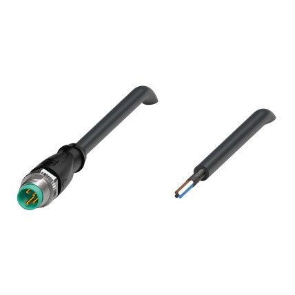 Pepperl+Fuchs V31S-GM-BK1M-PUR-U/ABG (70145901-100001) Ekranuotas kabelis su prisukama M8 jungtimi Pepperl+Fuchs V31S-GM-BK1M-PUR-U/ABG (70145901-100001) Ekranuotas kabelis su prisukama M8 jungtimi