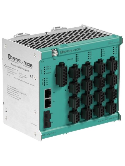 Pepperl+Fuchs ARS11-B2-IC16-2 (70121859-100007) Ethernet-APL rail field switch Pepperl+Fuchs ARS11-B2-IC16-2 (70121859-100007) Ethernet-APL rail field switch