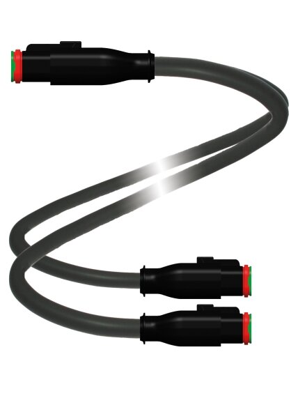 Pepperl+Fuchs DT2S/DT2S-G-1M-PUR-O1-T-DT4S-G (70176337) Y-splitter cordset Pepperl+Fuchs DT2S/DT2S-G-1M-PUR-O1-T-DT4S-G (70176337) Y-splitter cordset