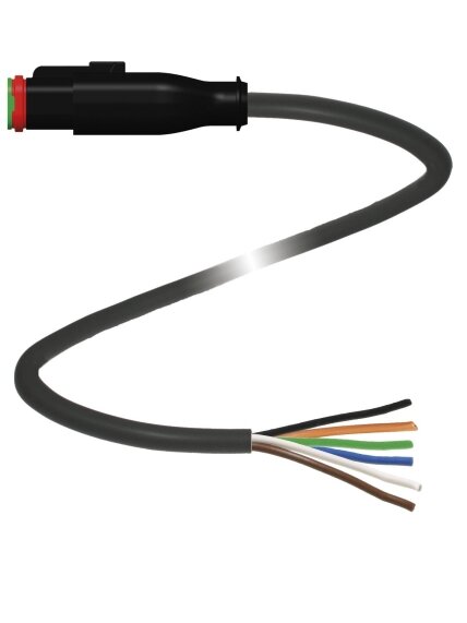 Pepperl+Fuchs DT6S-G-BK3M-PUR-O1 (70167480) Female cordset Pepperl+Fuchs DT6S-G-BK3M-PUR-O1 (70167480) Female cordset