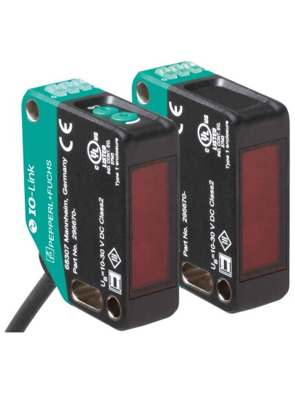 Pepperl+Fuchs OBE25M-R200-S2EP-IO-0,3M-V31 (301021) Through-beam photoelectric sensor pair Pepperl+Fuchs OBE25M-R200-S2EP-IO-0,3M-V31 (301021) Through-beam photoelectric sensor pair