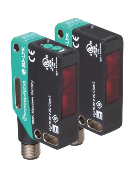 Pepperl+Fuchs OBE40M-R201-S2EP-IO-V1-L (301133) Through-beam photoelectric sensor pair Pepperl+Fuchs OBE40M-R201-S2EP-IO-V1-L (301133) Through-beam photoelectric sensor pair