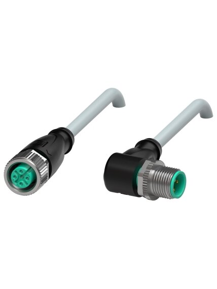 Pepperl+Fuchs V1-G-8M-PUR-ABG-V1-W (240790-100001) Connection cable Pepperl+Fuchs V1-G-8M-PUR-ABG-V1-W (240790-100001) Connection cable