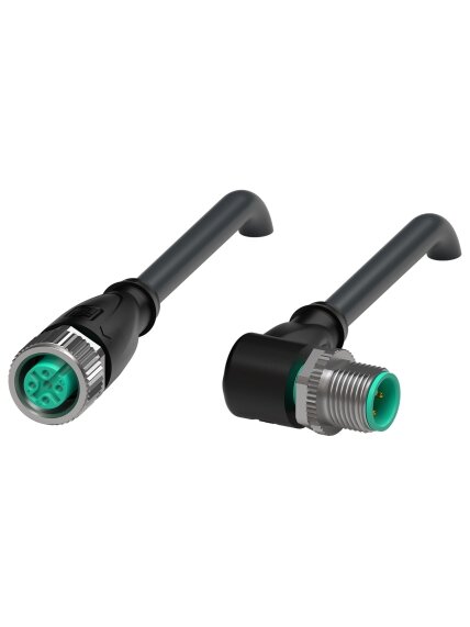 Pepperl+Fuchs V1-G-BK1,2M-PUR-U5/ABG-V1-W (287319) Connection cable Pepperl+Fuchs V1-G-BK1,2M-PUR-U5/ABG-V1-W (287319) Connection cable