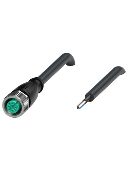 Pepperl+Fuchs V1-G-BK5M-PUR-O1S (240004-100020) Cable socket Pepperl+Fuchs V1-G-BK5M-PUR-O1S (240004-100020) Cable socket