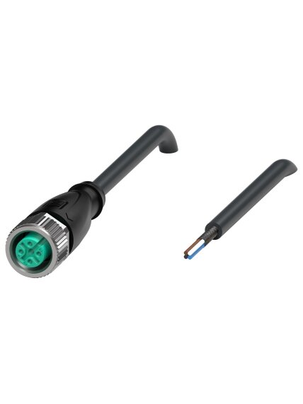 Pepperl+Fuchs V1-G-BK5M-PUR-U/ABG (240004-100032) Cable socket Pepperl+Fuchs V1-G-BK5M-PUR-U/ABG (240004-100032) Cable socket