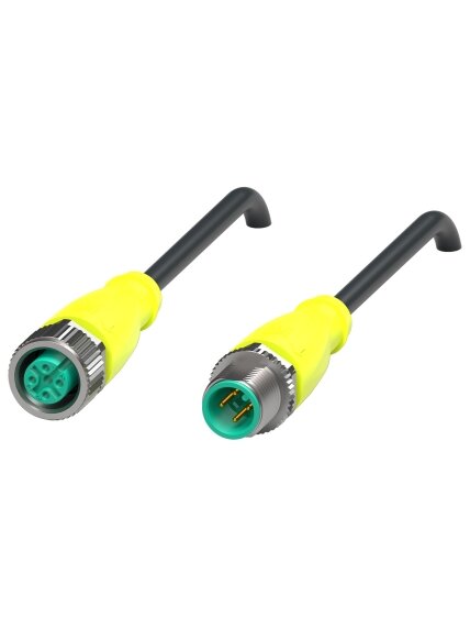 Pepperl+Fuchs V1-G-S-BK0,5M-PUR-A-V1-G (257416) Connection cable Pepperl+Fuchs V1-G-S-BK0,5M-PUR-A-V1-G (257416) Connection cable