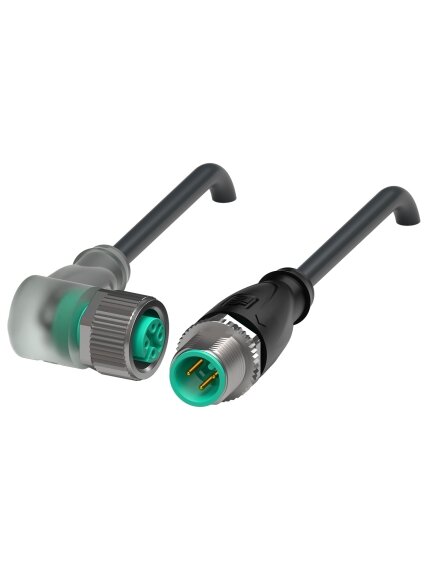 Pepperl+Fuchs V1-W-E2-BK10M-PUR-U-V1-G (240780-0005) Connection cable Pepperl+Fuchs V1-W-E2-BK10M-PUR-U-V1-G (240780-0005) Connection cable
