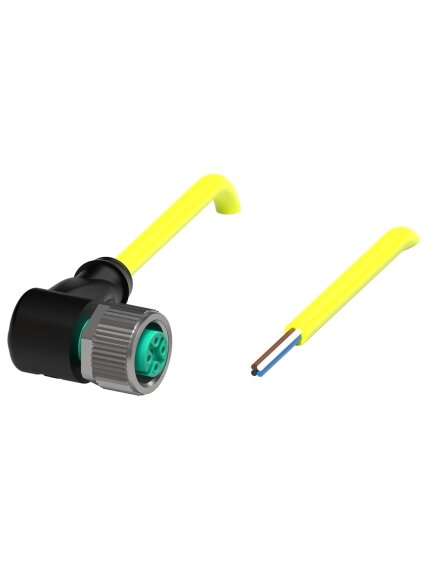 Pepperl+Fuchs V1-W-YE5M-PUR-U (456405) Cable socket Pepperl+Fuchs V1-W-YE5M-PUR-U (456405) Cable socket