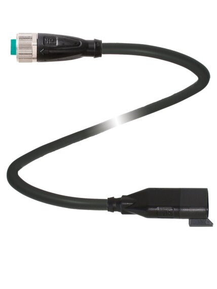Pepperl+Fuchs V11-G-BK0,15M-PUR-O1-DT3P-G (297551) Extension cable Pepperl+Fuchs V11-G-BK0,15M-PUR-O1-DT3P-G (297551) Extension cable
