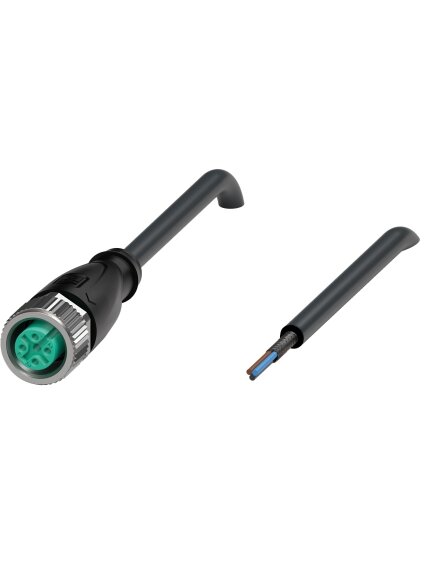Pepperl+Fuchs V11-G-BK15M-PUR-U/ABG (70190505) Female cordset Pepperl+Fuchs V11-G-BK15M-PUR-U/ABG (70190505) Female cordset