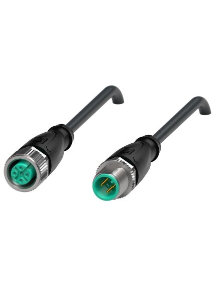 Pepperl+Fuchs V11-G-BK3M-PVC-U-V11-G (70128170-100201) M12 screw-lock cordset without shielding/LED Pepperl+Fuchs V11-G-BK3M-PVC-U-V11-G (70128170-100201) M12 screw-lock cordset without shielding/LED