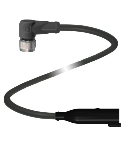 Pepperl+Fuchs V11-W-BK0,3M-PUR-O1-DT4P-G-Y31 (316347) Extension cable Pepperl+Fuchs V11-W-BK0,3M-PUR-O1-DT4P-G-Y31 (316347) Extension cable