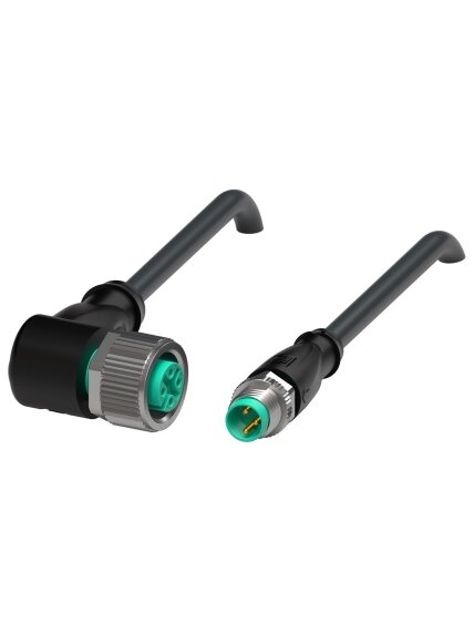 Pepperl+Fuchs V11-W-BK10M-PUR-U-V3-GM (240796-100000) Connection cable Pepperl+Fuchs V11-W-BK10M-PUR-U-V3-GM (240796-100000) Connection cable