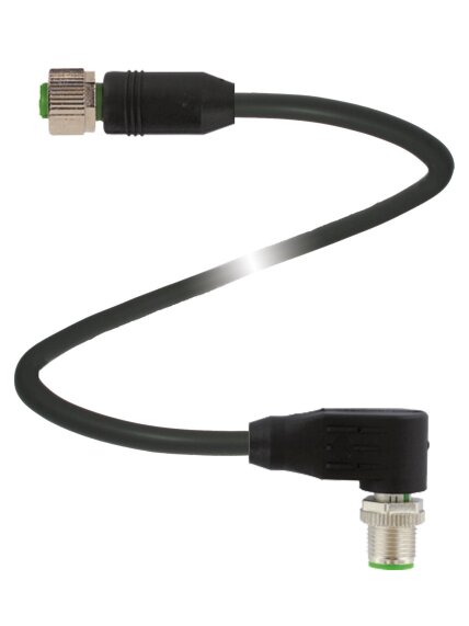 Pepperl+Fuchs V112-G-BK1M-PUR-ABG-V112-W (70155693) Extension cable Pepperl+Fuchs V112-G-BK1M-PUR-ABG-V112-W (70155693) Extension cable