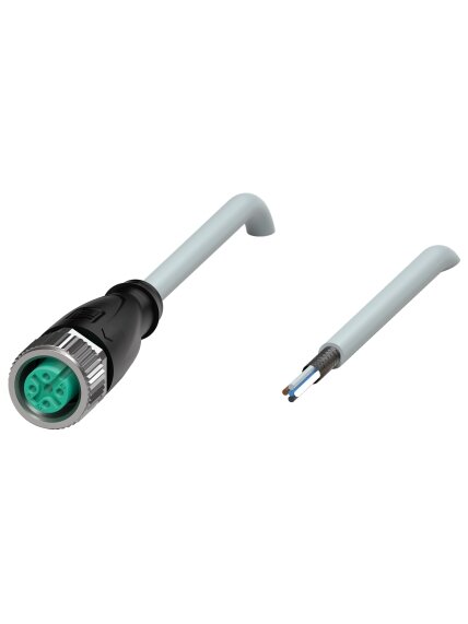 Pepperl+Fuchs V15-G-5M-PVC-ABG (240004-100000) Cable socket Pepperl+Fuchs V15-G-5M-PVC-ABG (240004-100000) Cable socket