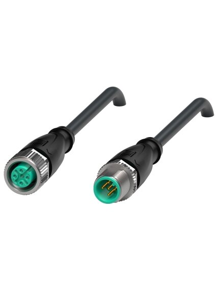 Pepperl+Fuchs V15-G-BK0,3M-PUR-A-V15-G (240775-100043) Connection cable Pepperl+Fuchs V15-G-BK0,3M-PUR-A-V15-G (240775-100043) Connection cable