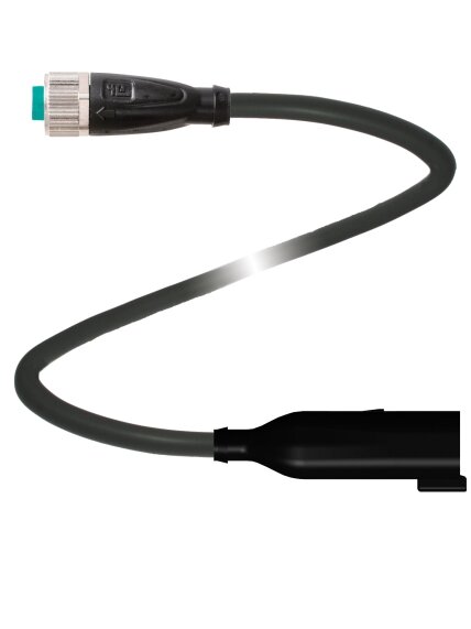 Pepperl+Fuchs V15-G-BK0,3M-PUR-O1-DT6P-G (305275) Extension cable Pepperl+Fuchs V15-G-BK0,3M-PUR-O1-DT6P-G (305275) Extension cable