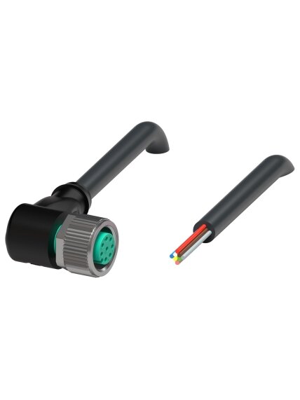 Pepperl+Fuchs V19-W-BK15M-PUR-U (239999-0027) Cable socket Pepperl+Fuchs V19-W-BK15M-PUR-U (239999-0027) Cable socket