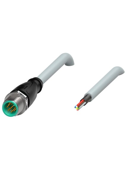 Pepperl+Fuchs V19S-G-2M-PUR-ABG (242917) Cable plug Pepperl+Fuchs V19S-G-2M-PUR-ABG (242917) Cable plug