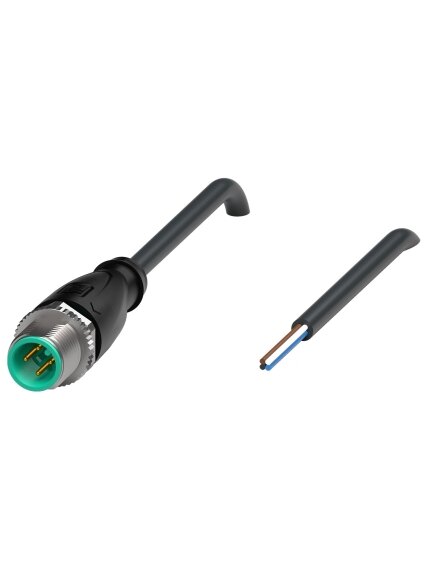 Pepperl+Fuchs V1S-G-BK2M-PUR-A (240771-100018) Cable plug Pepperl+Fuchs V1S-G-BK2M-PUR-A (240771-100018) Cable plug