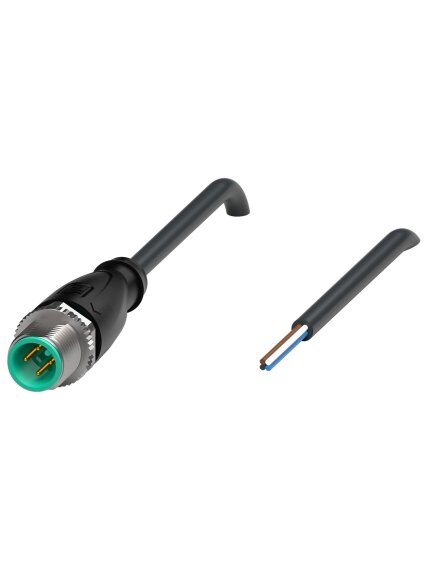 Pepperl+Fuchs V1S-G-BK40M-PVC-U (70128170-100194) M12 screw-lock cordset without shielding/LED Pepperl+Fuchs V1S-G-BK40M-PVC-U (70128170-100194) M12 screw-lock cordset without shielding/LED
