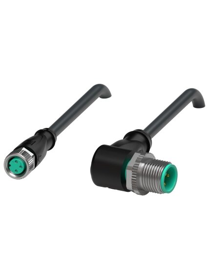 Pepperl+Fuchs V3-GM-BK0,6M-PUR-U-V11-W (70122191) Extension cable Pepperl+Fuchs V3-GM-BK0,6M-PUR-U-V11-W (70122191) Extension cable
