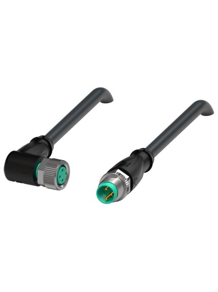 Pepperl+Fuchs V3-WM-BK0,6M-PUR-U-V3-GM (240815-0002) Connection cable Pepperl+Fuchs V3-WM-BK0,6M-PUR-U-V3-GM (240815-0002) Connection cable