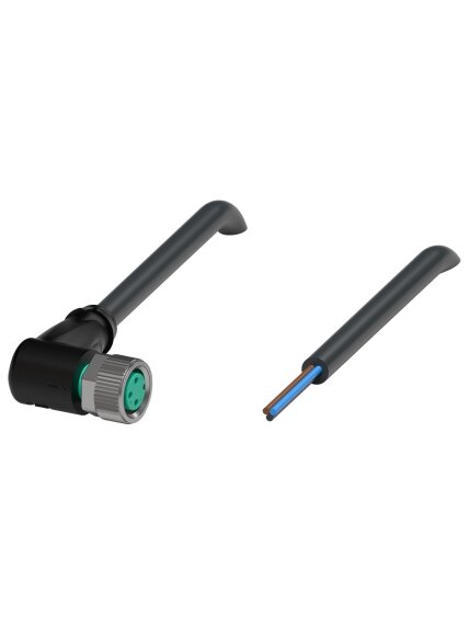 Pepperl+Fuchs V3-WM-BK1,5M-PUR-U (240800-100012) Cable socket Pepperl+Fuchs V3-WM-BK1,5M-PUR-U (240800-100012) Cable socket