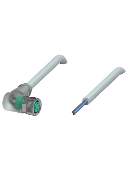 Pepperl+Fuchs V3-WM-E2-3M-PUR (199605) Cable socket Pepperl+Fuchs V3-WM-E2-3M-PUR (199605) Cable socket
