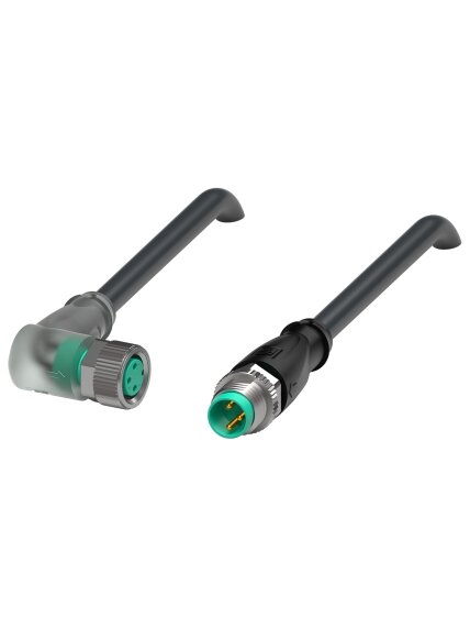 Pepperl+Fuchs V3-WM-E2-BK1M-PUR-U-V3-GM (240819-100001) Connection cable Pepperl+Fuchs V3-WM-E2-BK1M-PUR-U-V3-GM (240819-100001) Connection cable