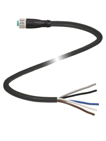 Pepperl+Fuchs V311-GM-BK1M-PUR-U (70124952-100003) Connection cable Pepperl+Fuchs V311-GM-BK1M-PUR-U (70124952-100003) Connection cable