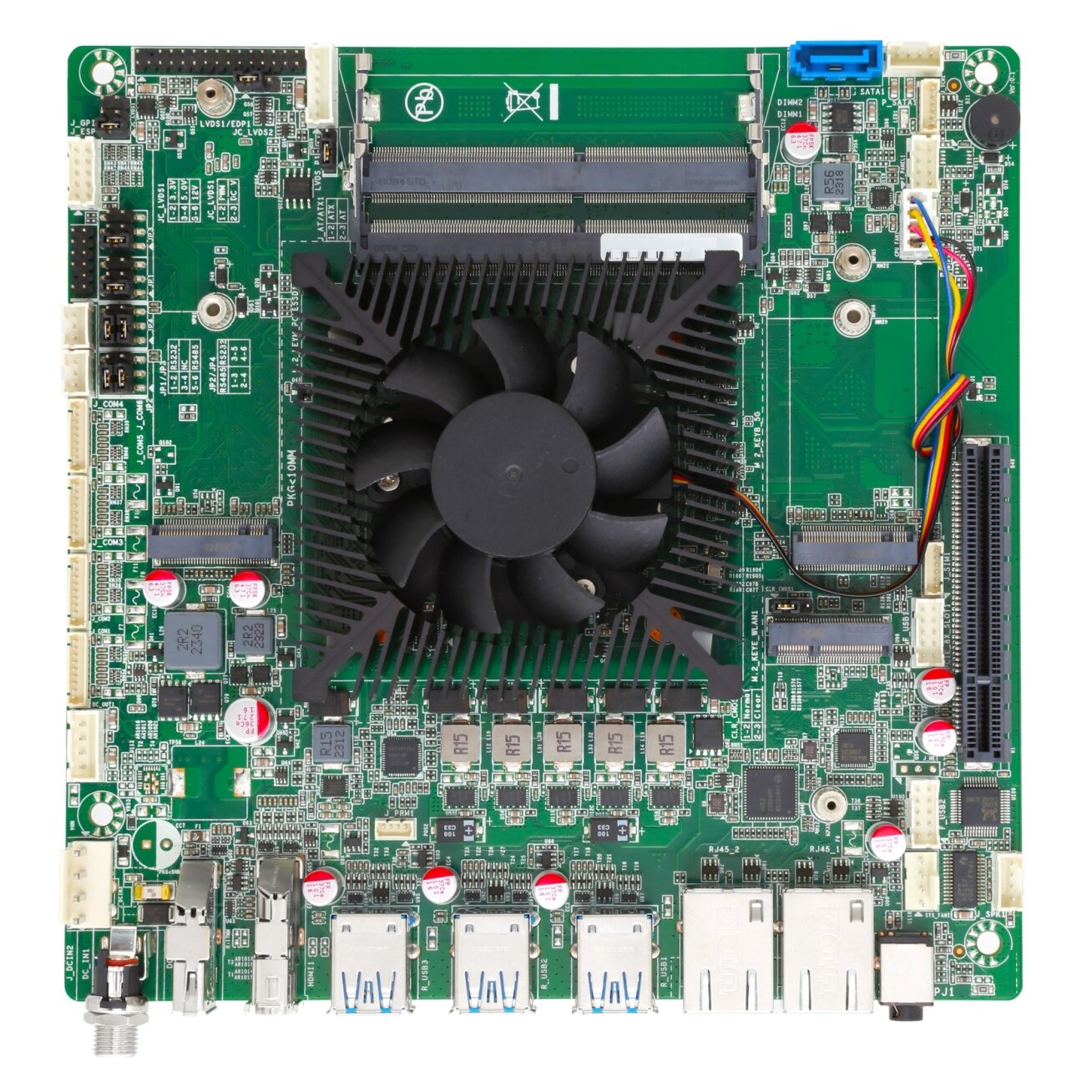 Technica MF-ALP Pramoninė plona Mini-ITX įterptinė (embedded) pagrindinė plokštė, Intel Alder Lake-P i3-1215U/i5-1235U/i7-1255U
