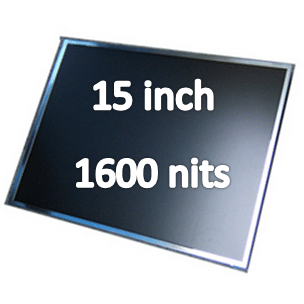 Technica TEC150045902 15", 1600 nitų, gerai įskaitomas saulės šviesoje, platus veikimo temperatūros ekranas