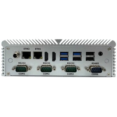 Technica TBOX-J6412-6C Įterptinė (embedded) sistema be ventiliatoriaus su Elkhart Lake J6412 procesoriumi, maks. 6 COM ir 8 USB prievadais Technica TBOX-J6412-6C Įterptinė (embedded) sistema be ventiliatoriaus su Elkhart Lake J6412 procesoriumi, maks. 6 COM ir 8 USB prievadais