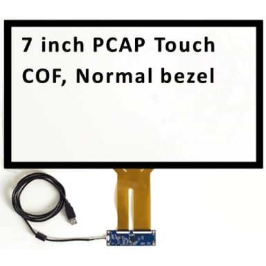 Technica TEC070838A 7" PCAP lietimui jautrus ekranas, COF, normalus rėmelis, EETI IC Technica TEC070838A 7" PCAP lietimui jautrus ekranas, COF, normalus rėmelis, EETI IC
