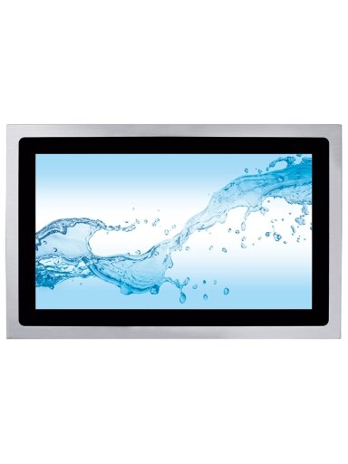 Technica PPC1560-ALN-IP69K 15.6” IP69K/IP68 Full Stainless Steel, PCAP Touch, Fanless Panel PC, Intel Alderlake-N N95/N97/N100/i3-N305