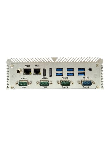 Technica TBOX-ALP-6C Fanless Embedded System with Alder Lake-P i3-1215U/i5-1235U/i7-1255U Processor with Max. 6 x COM ports, 8 x USB ports