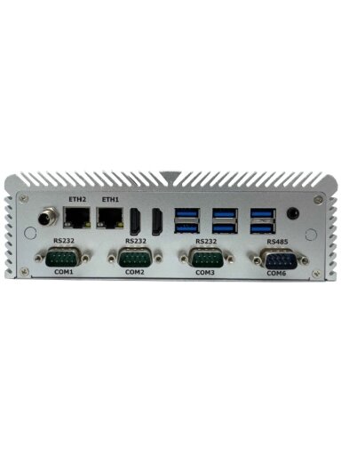 Technica TBOX-TGL-6C Fanless Embedded System with Tiger Lake i3-1115G4/i5-1135G7/i7-1195G7 Processor with Max. 6 x COM ports, 8 x USB ports