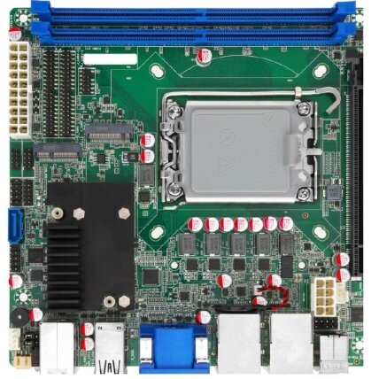 Technica MF-H610S Įterptinė (embedded) Mini-ITX pagrindinė plokštė, 12/13/14 Alder Lake-S Core i9/i7/i5/i3