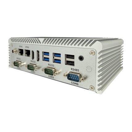 Technica TBOX-ALN-6C Įterptinė (embedded) sistema be ventiliatoriaus su Alder Lake-N N95/N97/N100/i3-N305 procesoriumi, maks. 6 COM ir 8 USB prievadais 2