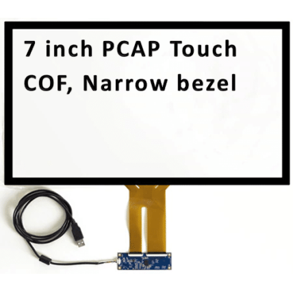 Technica TEC070745B 7" PCAP lietimui jautrus ekranas, COF, siauras rėmelis, ILITEK IC Technica TEC070745B 7" PCAP lietimui jautrus ekranas, COF, siauras rėmelis, ILITEK IC
