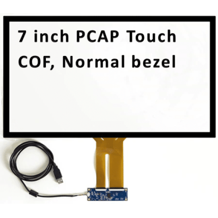 Technica TEC070838A 7" PCAP lietimui jautrus ekranas, COF, normalus rėmelis, EETI IC Technica TEC070838A 7" PCAP lietimui jautrus ekranas, COF, normalus rėmelis, EETI IC