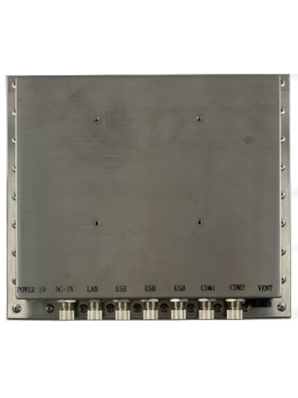 Technica PPC1040-ALP-IP69K 10.4” IP69K/IP68 Full Stainless Steel, PCAP Touch, Fanless Panel PC with Intel Alderlake-P i3-1215U/i5-1235U/i7-1255U Processor 2