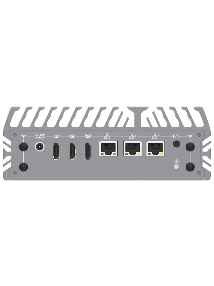 Technica TBOX-ALP-3H Fanless Embedded System with Alder Lake-P i3-1215U/i5-1235U/i7-1255U Processor with 3 x HDMI, 3 x 2.5G LAN