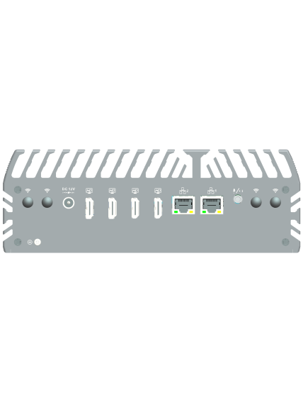 Technica TBOX-ALP-4H Fanless Embedded System with Alder Lake-P i3-1215U/i5-1235U/i7-1255U Processor with 4 x HDMI, 2 x 2.5G LAN Technica TBOX-ALP-4H Fanless Embedded System with Alder Lake-P i3-1215U/i5-1235U/i7-1255U Processor with 4 x HDMI, 2 x 2.5G LAN