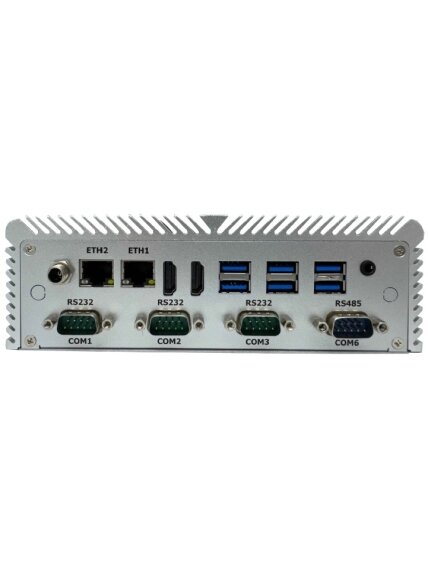 Technica TBOX-TGL-6C Fanless Embedded System with Tiger Lake i3-1115G4/i5-1135G7/i7-1195G7 Processor with Max. 6 x COM ports, 8 x USB ports