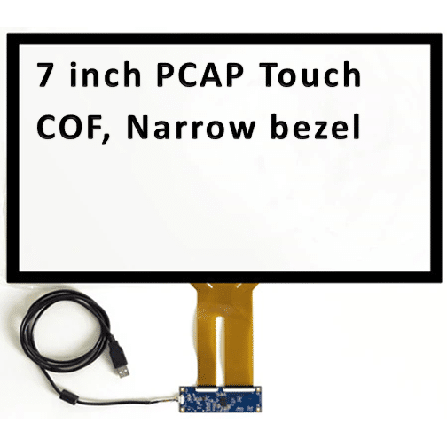 Technica TEC070745B 7" PCAP lietimui jautrus ekranas, COF, siauras rėmelis, ILITEK IC Technica TEC070745B 7" PCAP lietimui jautrus ekranas, COF, siauras rėmelis, ILITEK IC